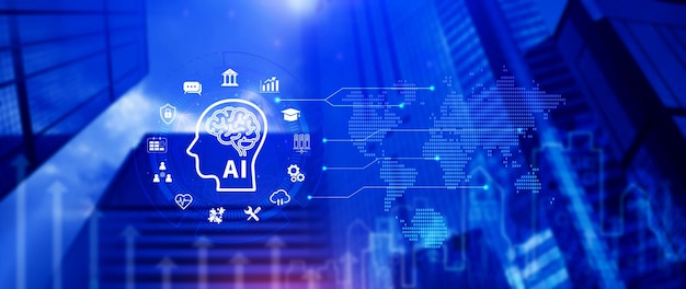 Advanced artificial intelligence dashboard with data analytics and automation features
