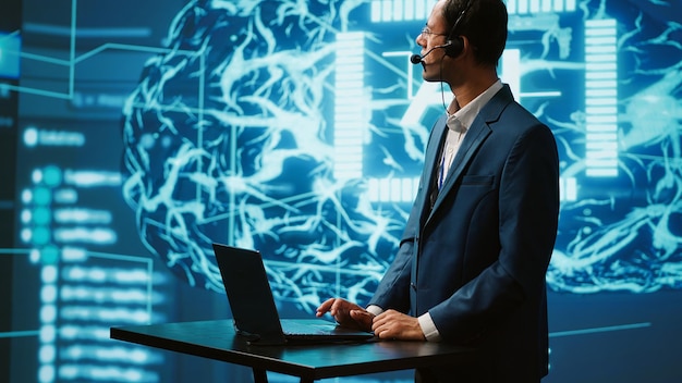 Enterprise artificial intelligence framework with predictive analytics and smart insights
